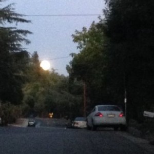 Damn that moon is big tonight! Another bright super moon?