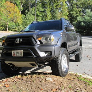 Showing a little flex