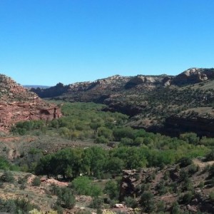 Lunch stop above Escalate River