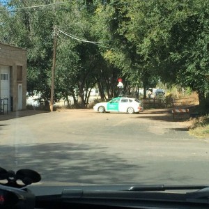 You can't run from me now Google map car