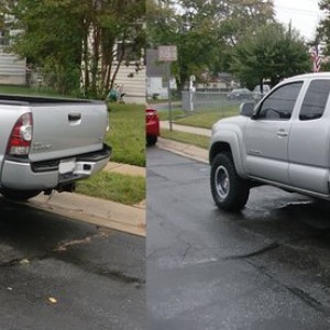 Left rear