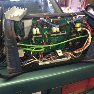 This is what a plasma cutter looks like.