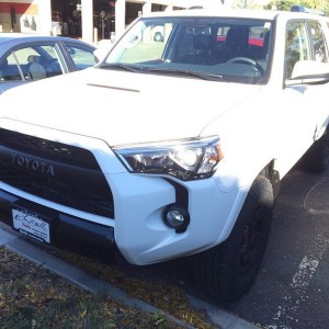 Found me a TRD PRO runner. Not as nice as the Tundra
