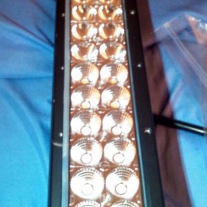 LED lightbar backlighting