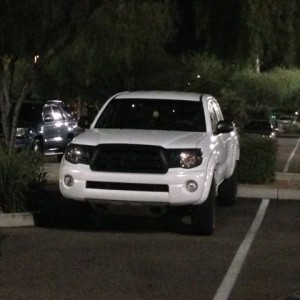 -In Lowes parking lot across from me in Chandler AZ. Painted grill and BHLM