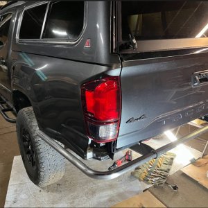 prototyping high-clearance tube bumper