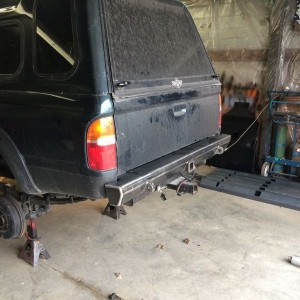 New rear bumper.