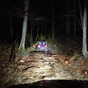 AVEC 20" combo light bar in action