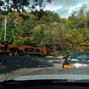 Interesting machine on the tracks.