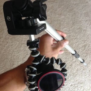 DIY GoPro pole.