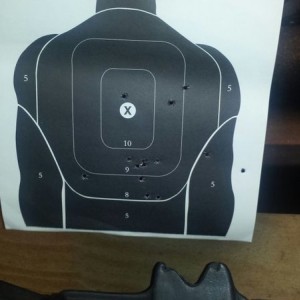 Jasmine getting some range time in..