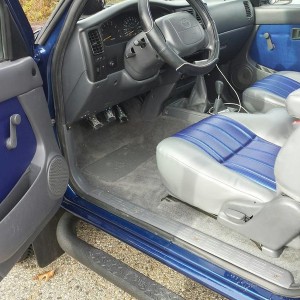 custom interior, paint job, line x