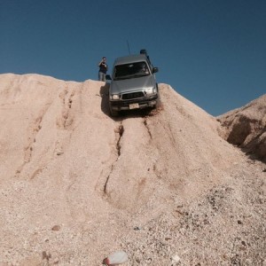Mike rollin down a sweet hill