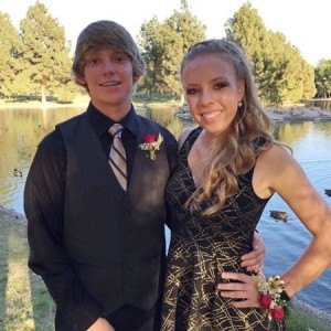 Older son and his girlfriend off to homecoming dance