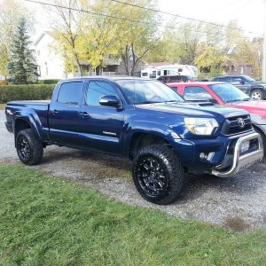 My Nautical Blue Metallic Tacoma