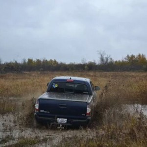 My Nautical Blue Metallic Tacoma
