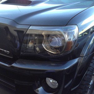 Day - driver side headlight