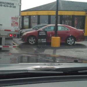 Free popcorn would make me want a used car...