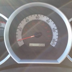 hit 1000 miles