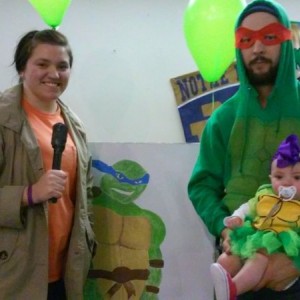 We love being turtles... and April O'Neill