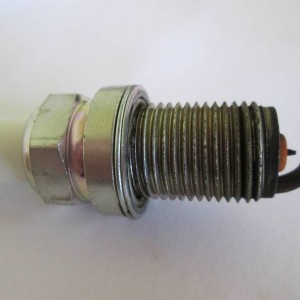 burned up spark plug