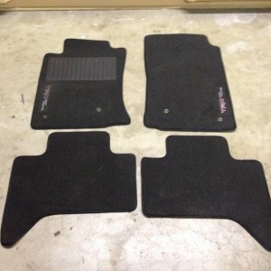 TRD Off Road Carpet floor mat - Charcoal Color