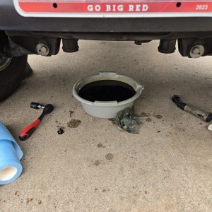 Oil n filter change at 363597