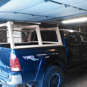 Beginning Homemade Canopy