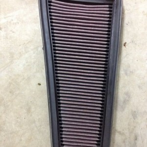 Here's the back side! Not bad, either was the air box! TB was kind of 