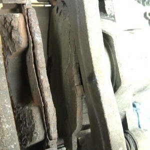 I'm surprised the brakes even worked. Ho lee shit.