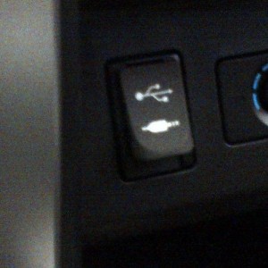 USB/ accessory plug on the new 4 Runner