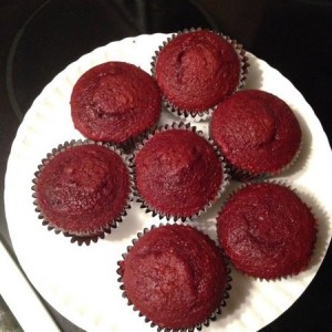 Homemade red velvet cupcakes!!!!