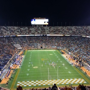 True fans stick it out till the end, even if it is 35* and 50-16 TN winning