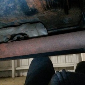 rust and exhaust