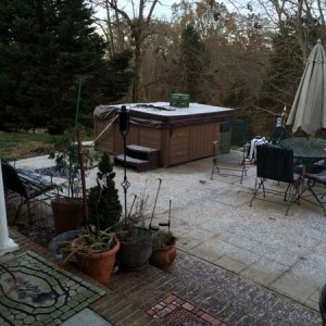 It's snowing. :woot: