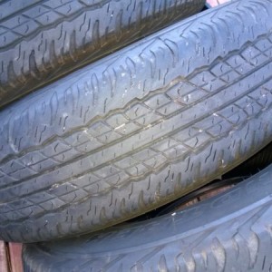 Fs, 245/75/16 Dunlop Grand Trek, 4 with 6/32nd tread, and one new spare w/ 
