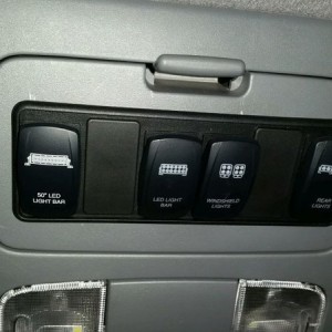 FAT - with new 50 inch light bar switch.