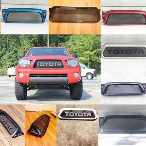 Custom grills for Toyota Tacomas. Check us out at www.ecgfabrication.com !