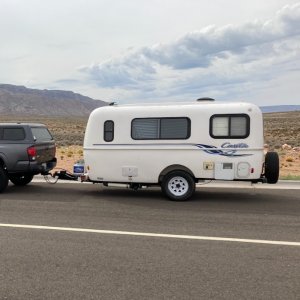 3rd gen Tacoma with 16ft Casita