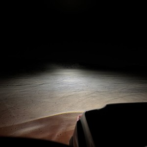 Morimoto XB Evo High Beam Desert Moonless Night