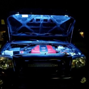 FAT ... Antidark engine bay light kit.