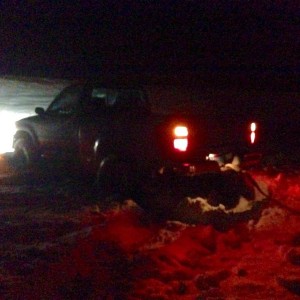 I hit a huge patch of black ice and ended up sideways @ 70+ mph. So gratefu
