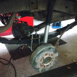 installing the rear