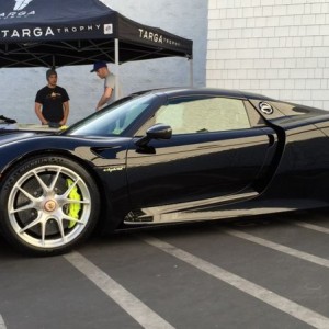 Newport Beach Lamborghini for Targa Trophy. Porsche 918 Spyder