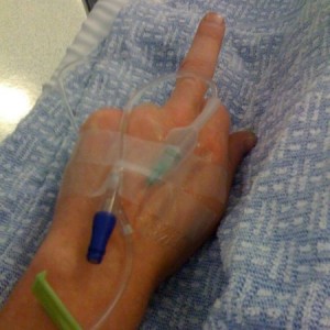For Neonlazer - not live, but I dislike IVs too. Hope you are doing well br