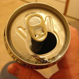 WTF? How did that get in there? Bastard went in my mouth