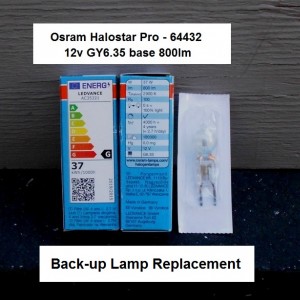 Osram 37w Backup Lamps - 800lm