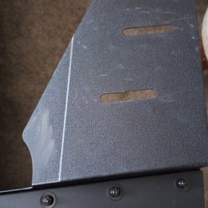 Pre-cut mudflap
