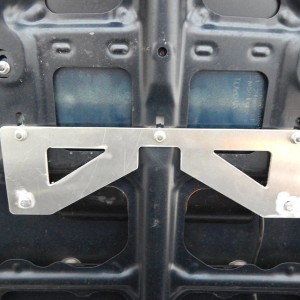 Hood scoop lightbar bracket by C4Fab