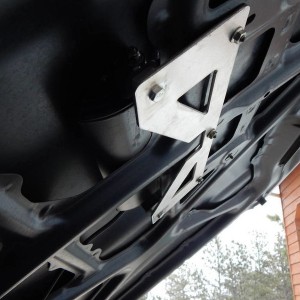 Hood scoop lightbar bracket by C4Fab